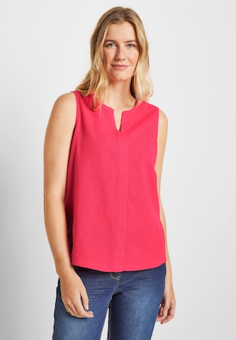 CECIL Top in Pink: front