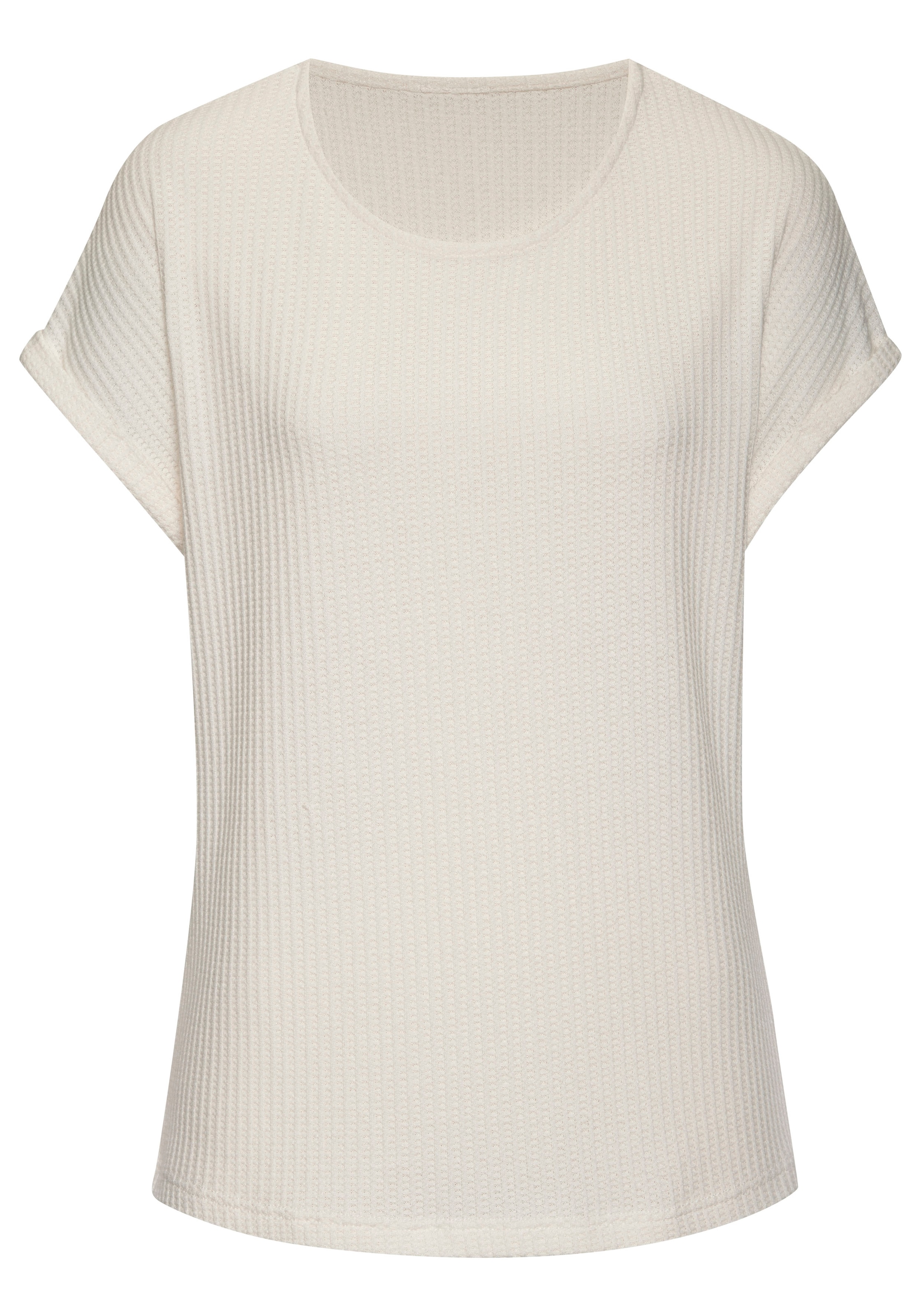 T-shirt VIVANCE en beige : devant
