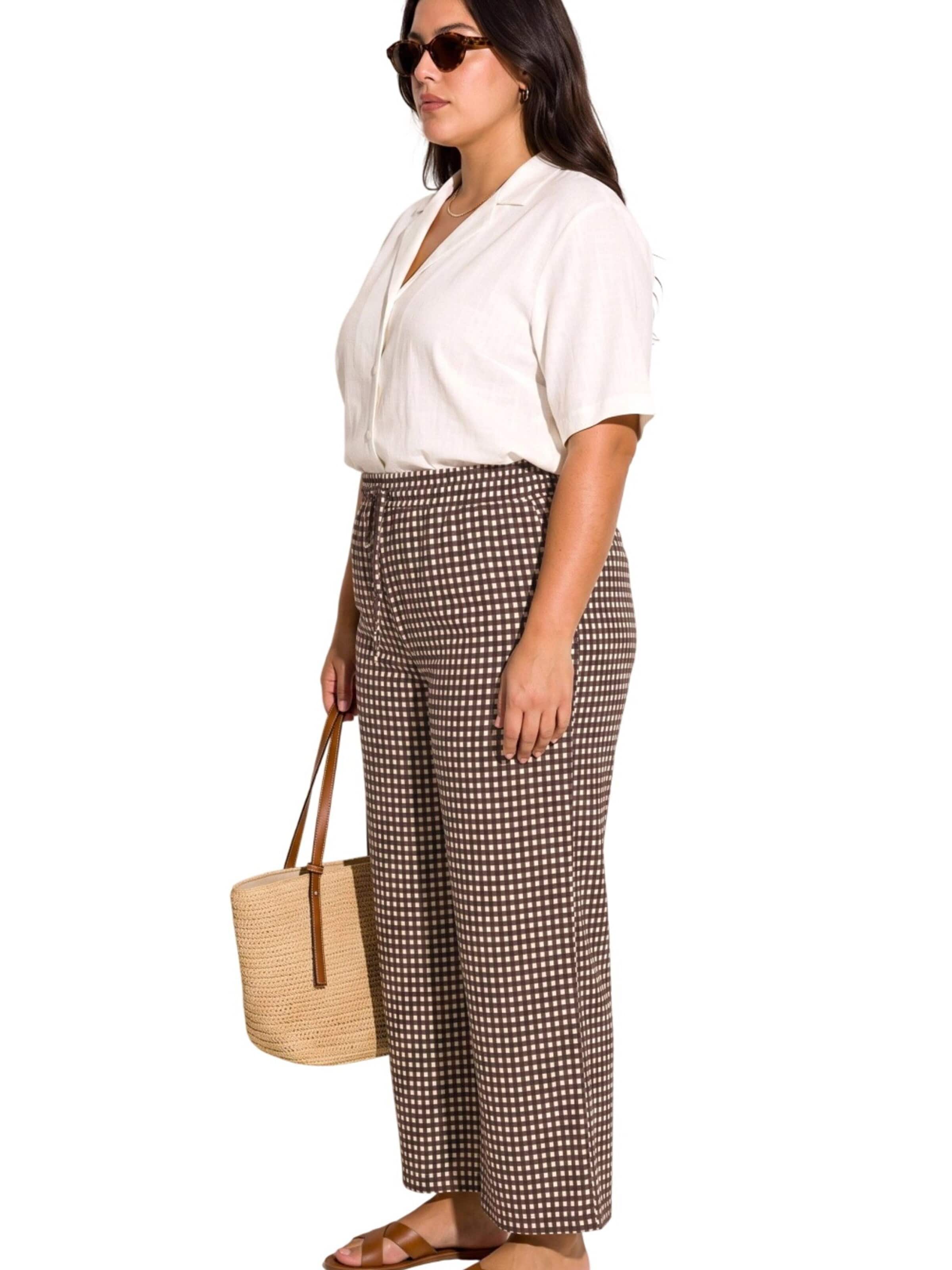 Shape Of You Regular Pants in Brown