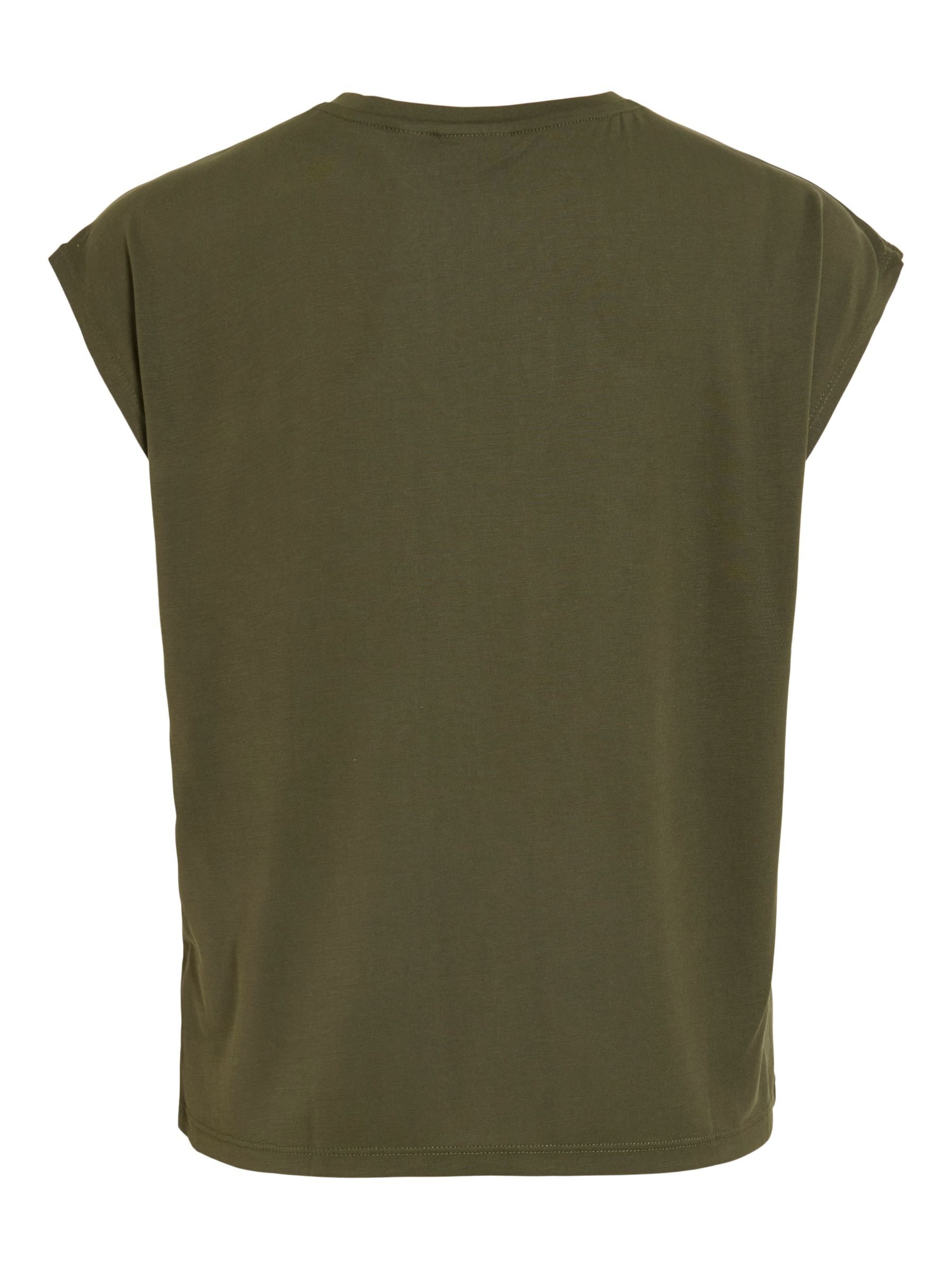 VILA - Camiseta 'VIModala' en verde