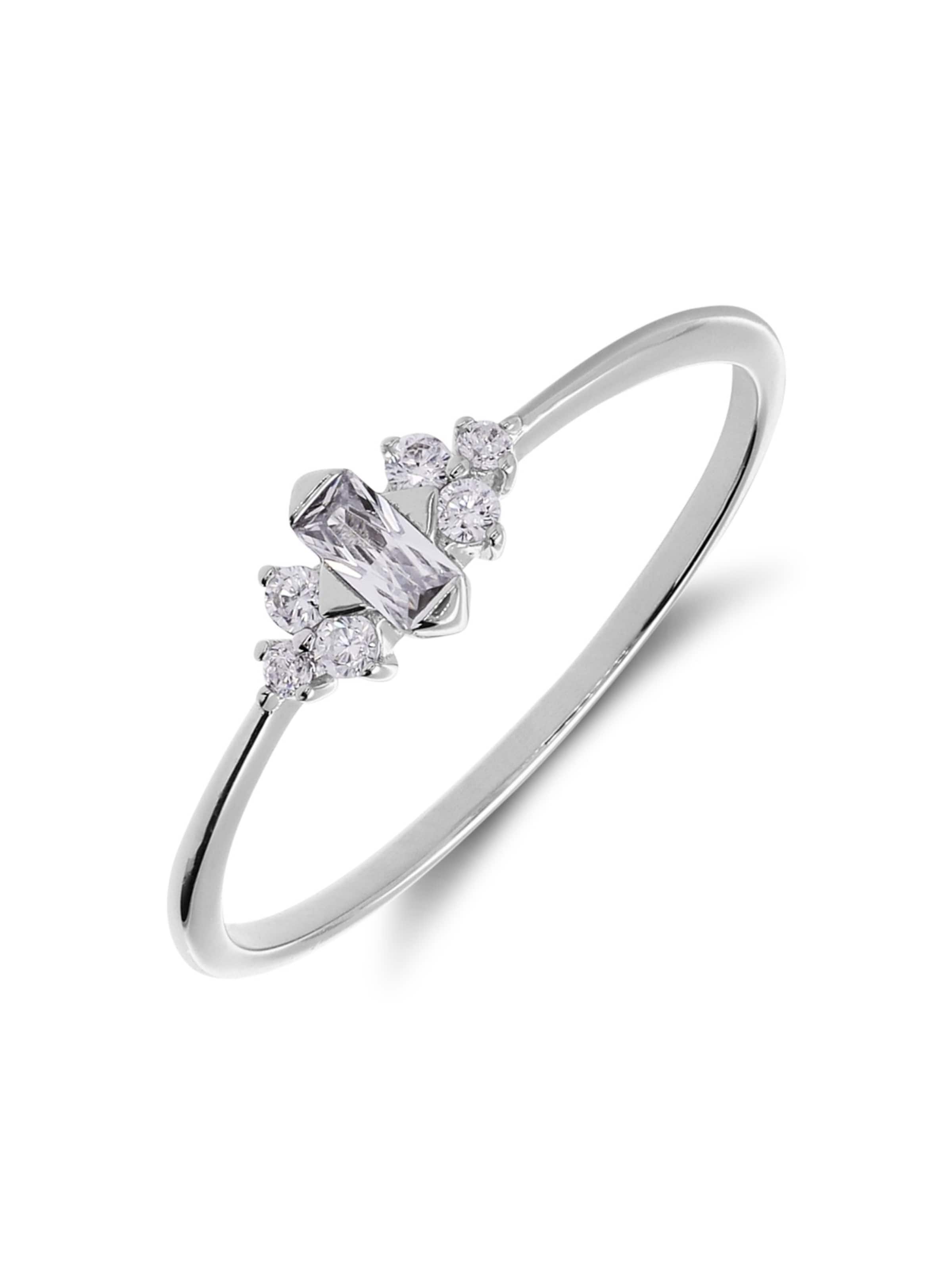 Bague Lucardi en argent : devant