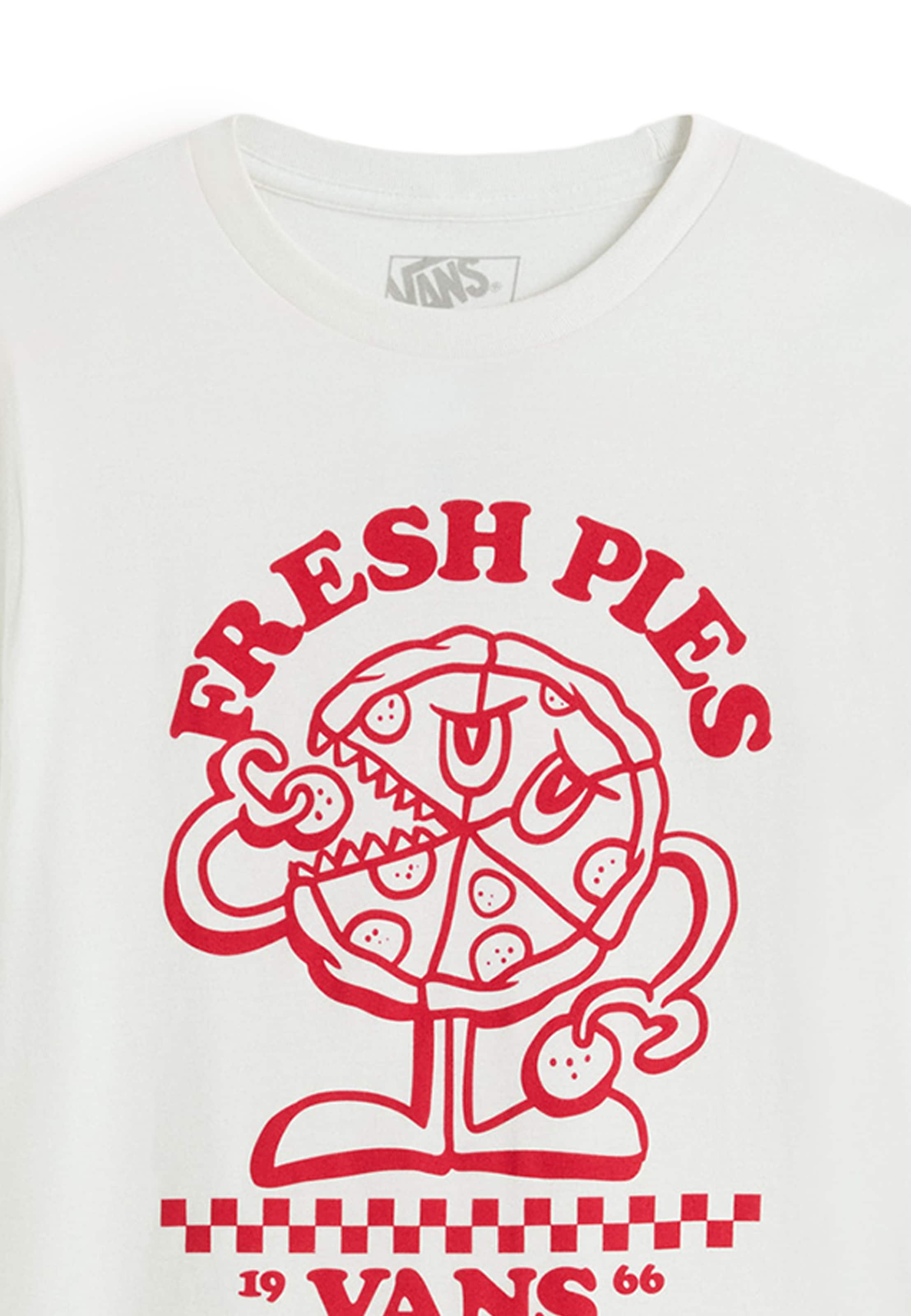 Tricou 'Fresh Pies' de la VANS pe alb