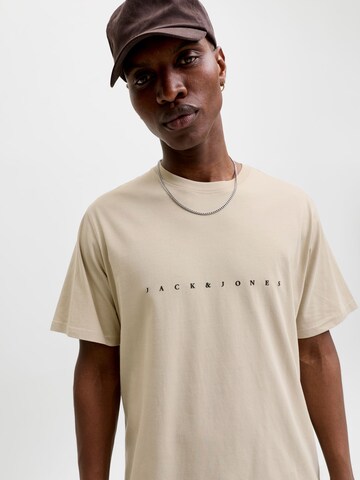 JACK & JONES Bluser & t-shirts 'JJEStar' i beige