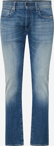 Slimfit Jeans '3301' de la G-Star RAW pe albastru: față