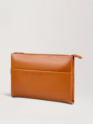 NEGOTIA Leather - Bolsa para portátil 'Notion 14 inch' en marrón