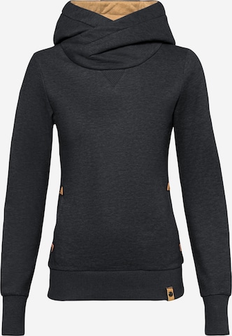 Fli Papigu Sweatshirt 'U Sexy I am Sexy' in Grey: front