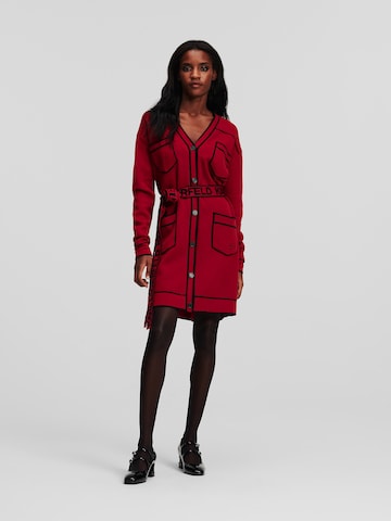 Karl Lagerfeld Strickjacke in Rot