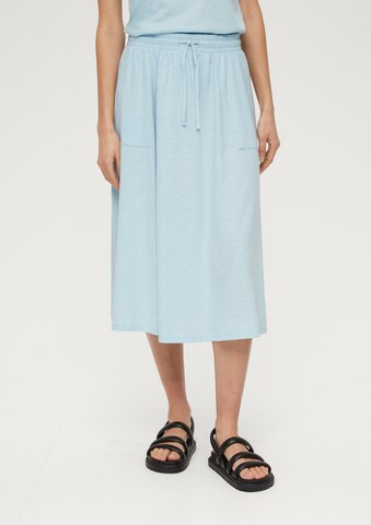 s.Oliver Skirt in Blue: front