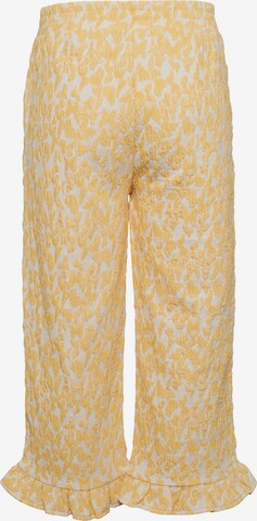 Pieces Kids - regular Pantalón 'Maya' en amarillo