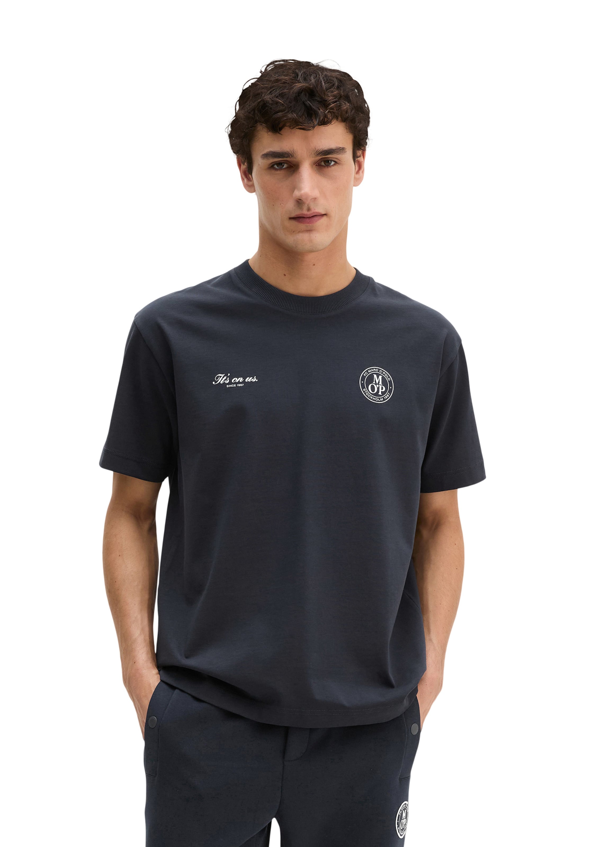 Marc O'Polo Shirt in Blau: Vorderseite