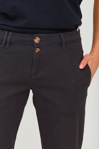 Oxmo Regular Chino Pants 'Pilar' in Grey