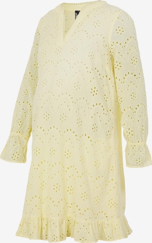 Robe 'Elina' Vero Moda Maternity en jaune : devant