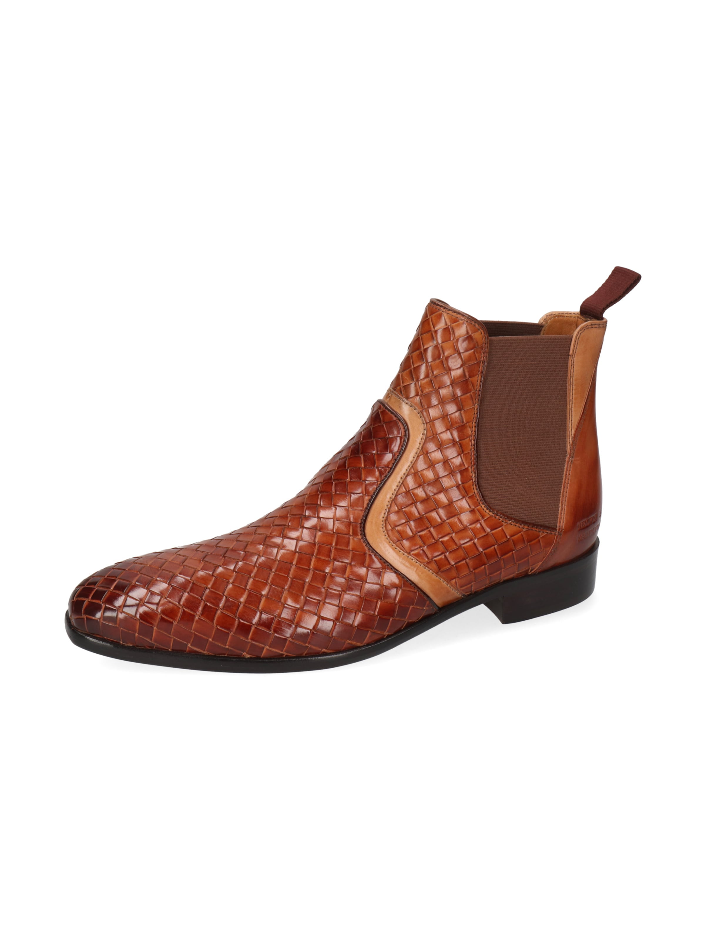 MELVIN & HAMILTON Chelsea Boots 'Lewis 26' in Brown: front