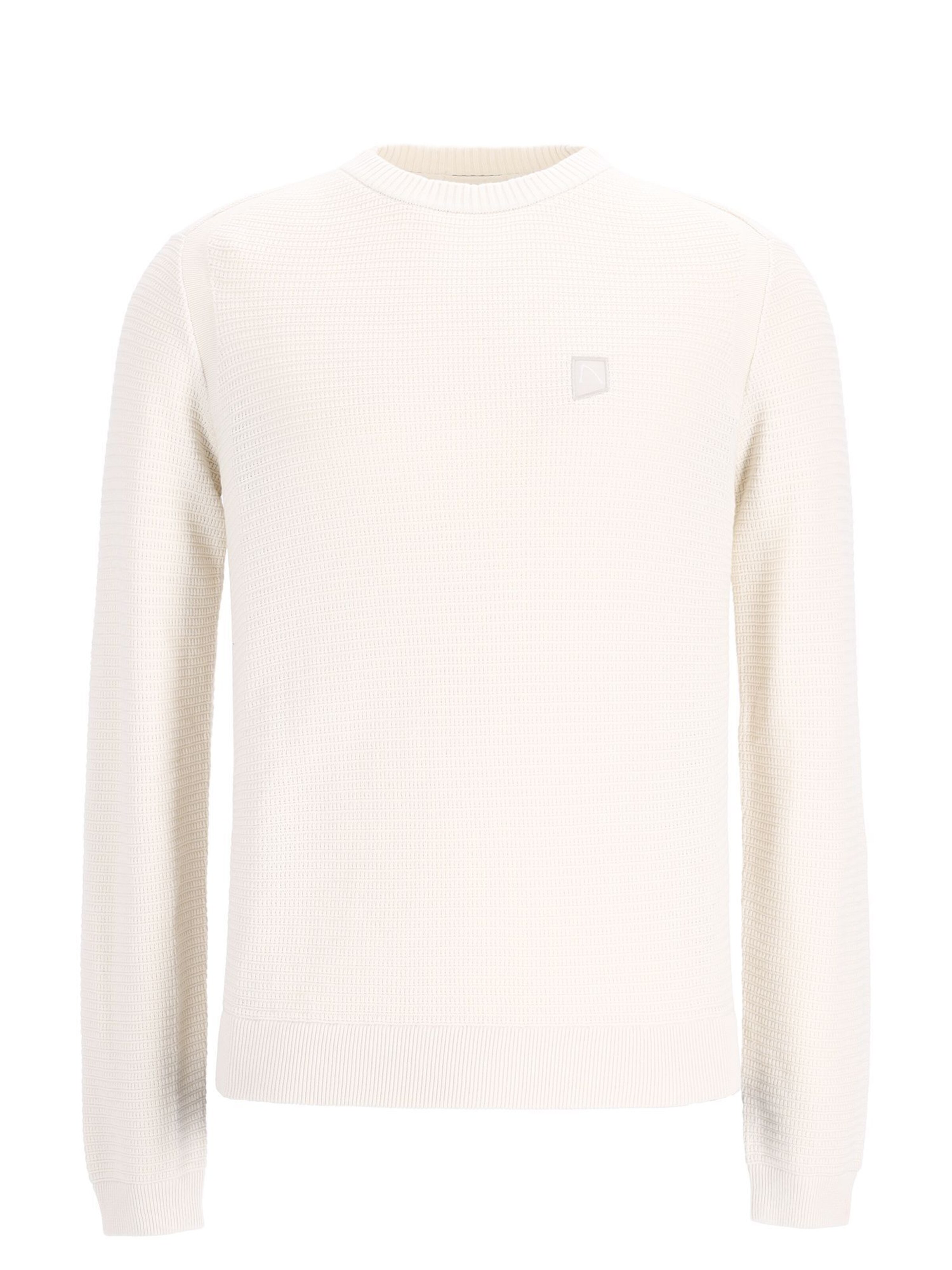 CHASIN' Pullover 'Guide' in Beige: Vorderseite