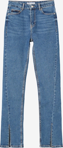 Bershka Regular Jeans in Blau: predná strana