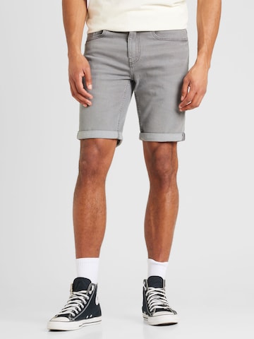 Only & Sons Slimfit Shorts 'PLY ONE' in Grau: predná strana