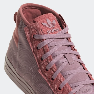 ADIDAS ORIGINALS Sneakers hoog 'Nizza Hi Parley' in Lila