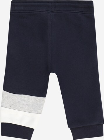 BOSS Kidswear Tapered Broek in Blauw