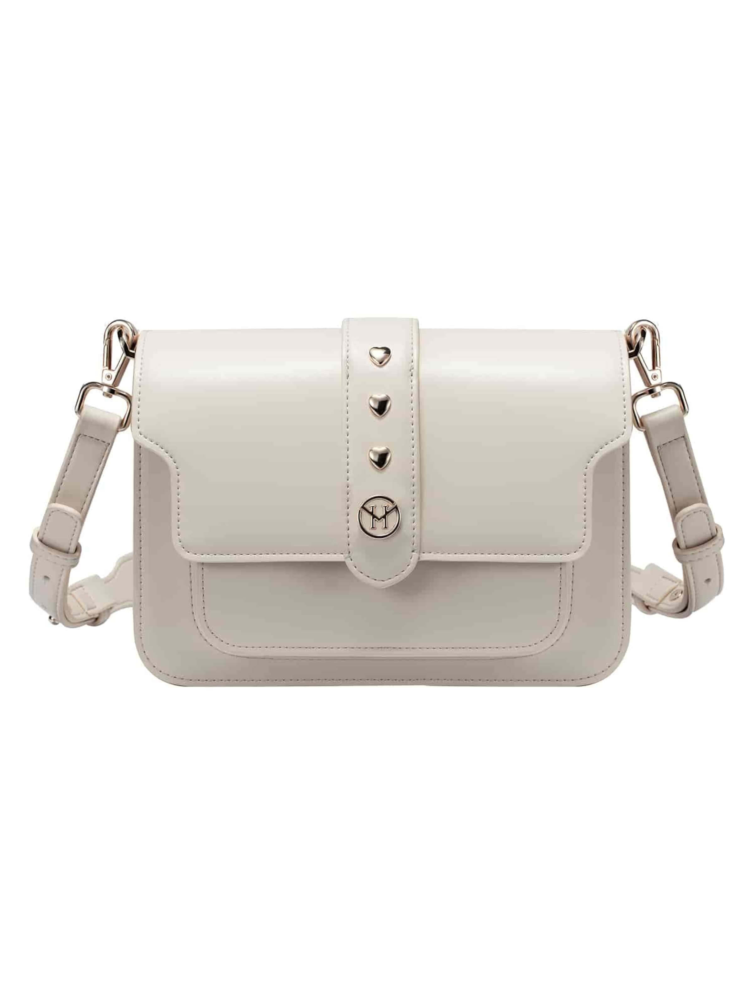 Victoria Hyde Crossbody bag in Beige: front