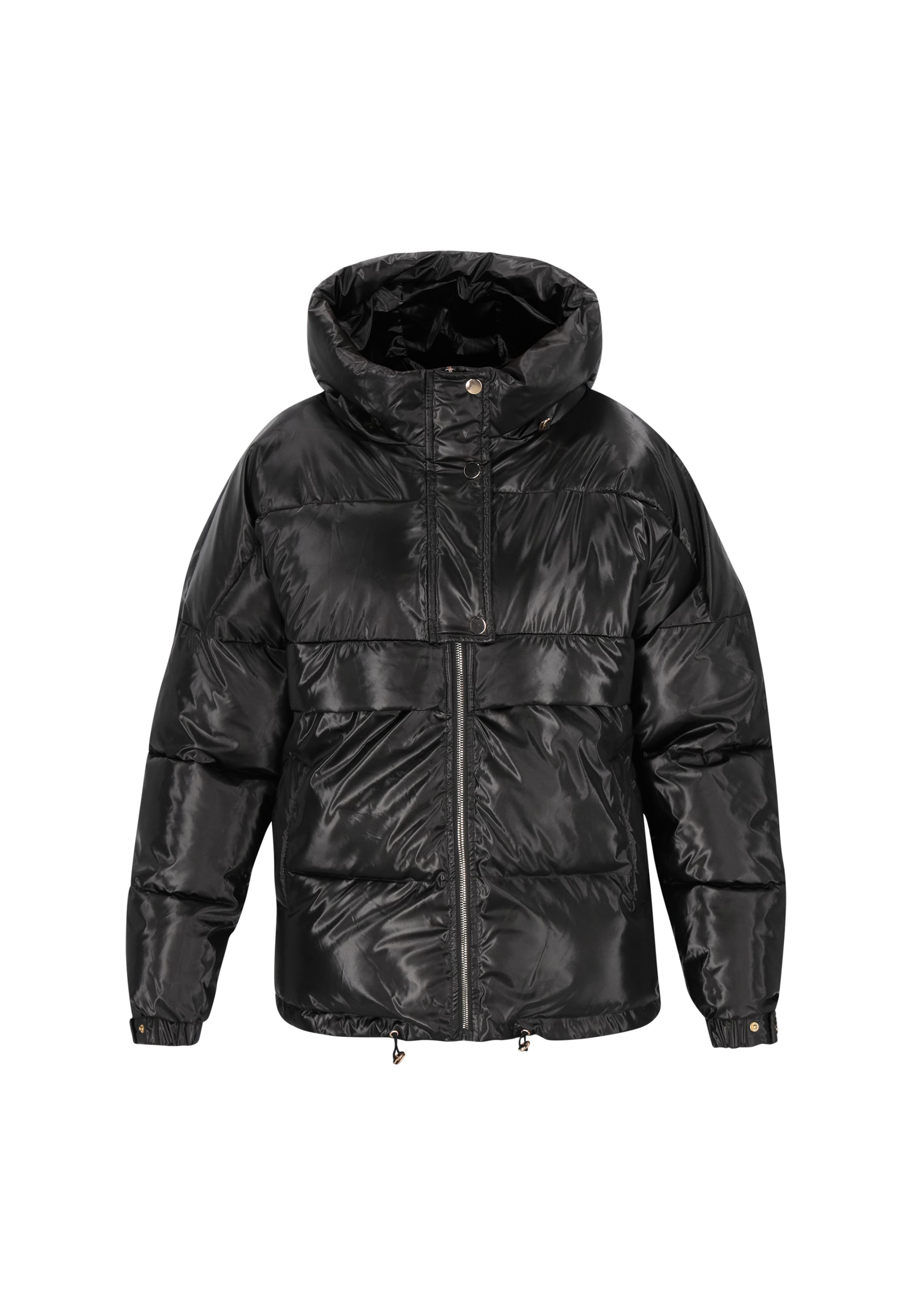 faina Winterjacke in Schwarz: Vorderseite