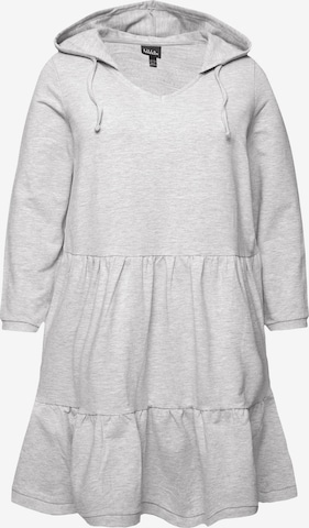 Ulla Popken Dress in Grey: front