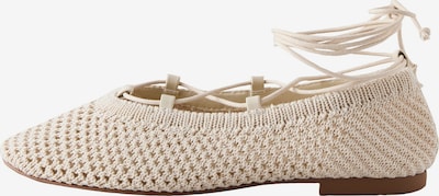 Balerinos iš Next, spalva – nebalintos drobės spalva, Prekių apžvalga