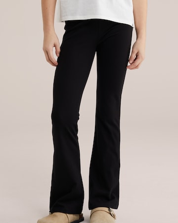 évasé Leggings WE Fashion en beige