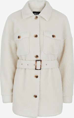 PIECES Between-season jacket 'Fernanda Selma' in Beige: front