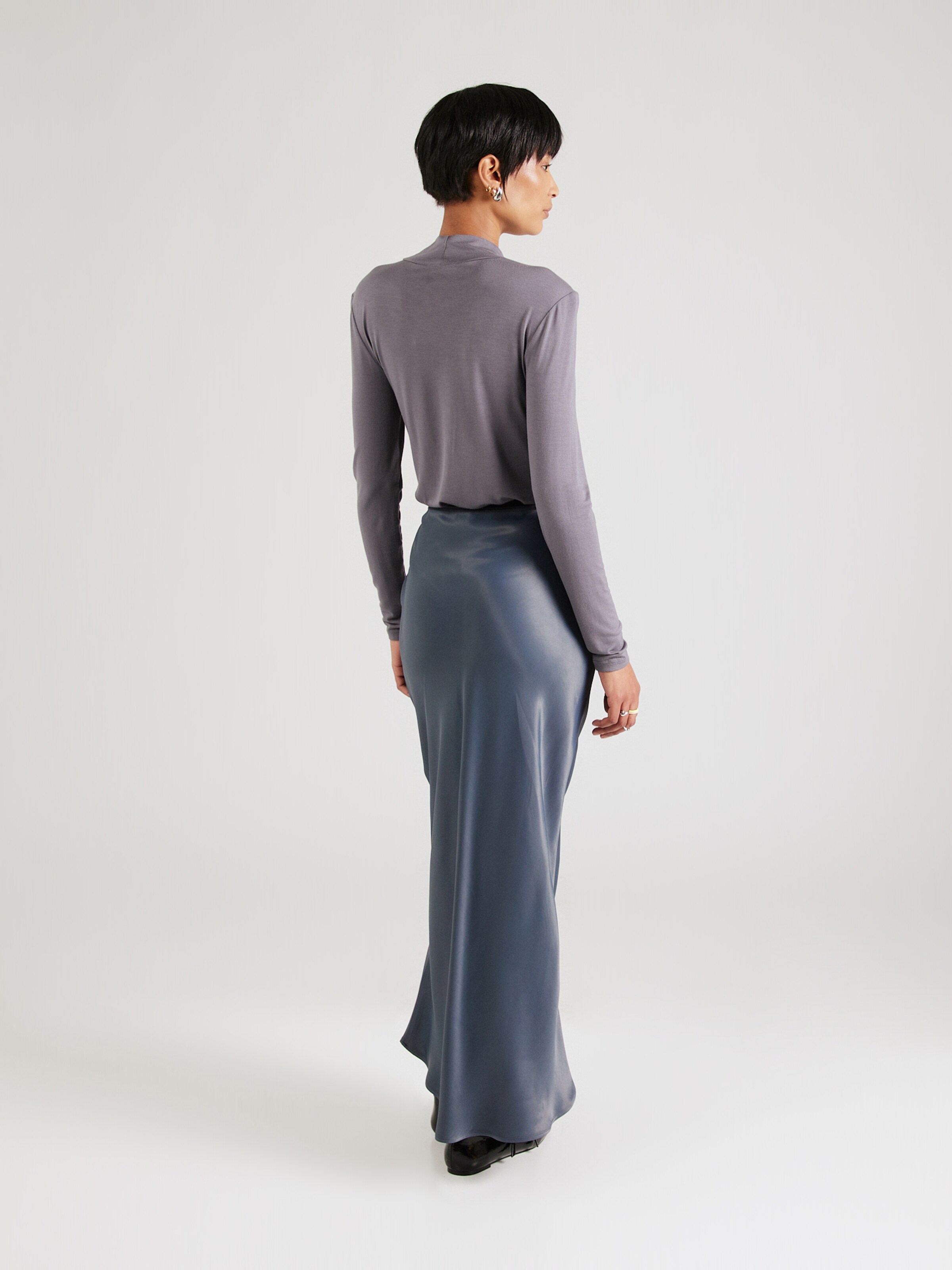 TOPSHOP Skirt in Basalt Grey ABOUT YOU