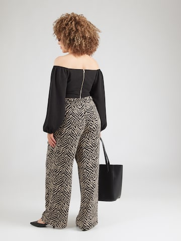 ONLY Carmakoma - Pierna ancha Pantalón 'CARKATTY' en negro