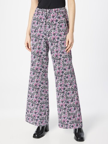 Fabienne Chapot Boot cut Pants 'Puck' in White: front