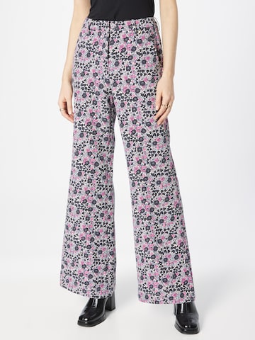 Fabienne Chapot Boot cut Trousers 'Puck' in White: front