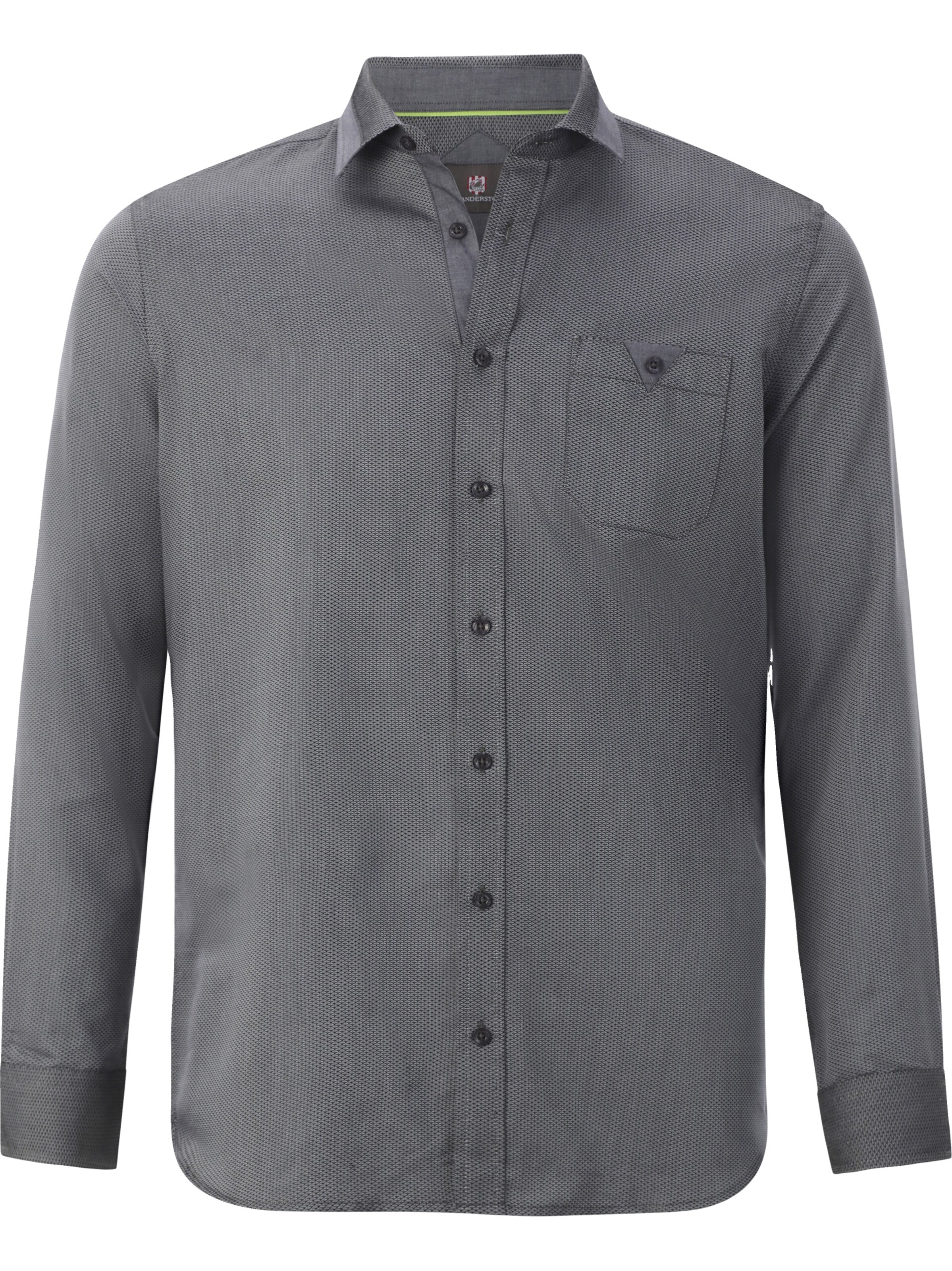 Jan Vanderstorm Comfort Fit Hemd 'Jorland' in Blau: Vorderseite