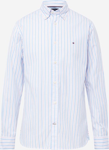 Coupe regular Chemise TOMMY HILFIGER en bleu : devant