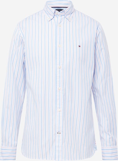 TOMMY HILFIGER Button Up Shirt in Light blue / Red / White, Item view