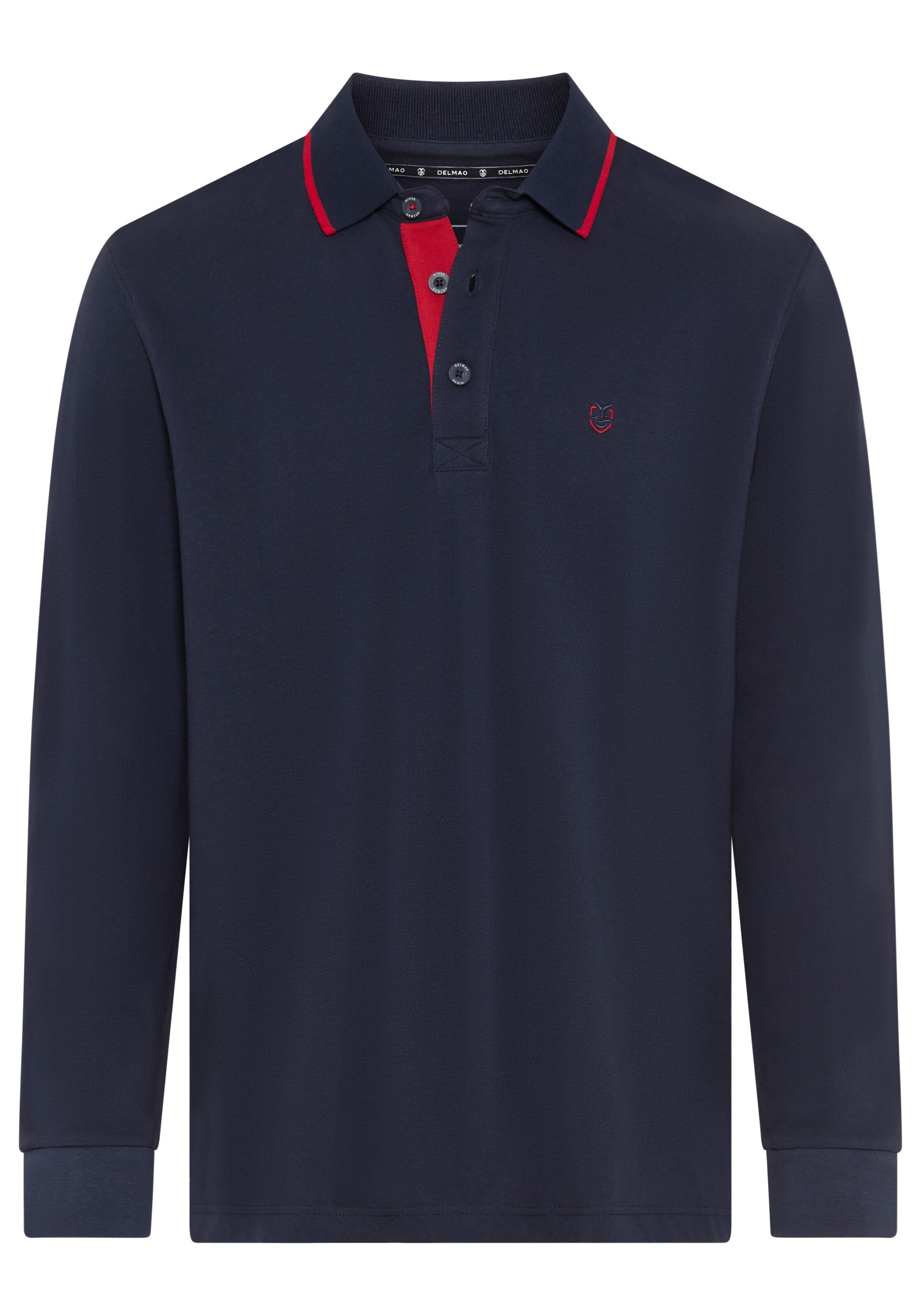 DELMAO Shirt in Blue: front