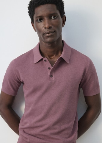 T-Shirt 'Andrew' MANGO MAN en violet