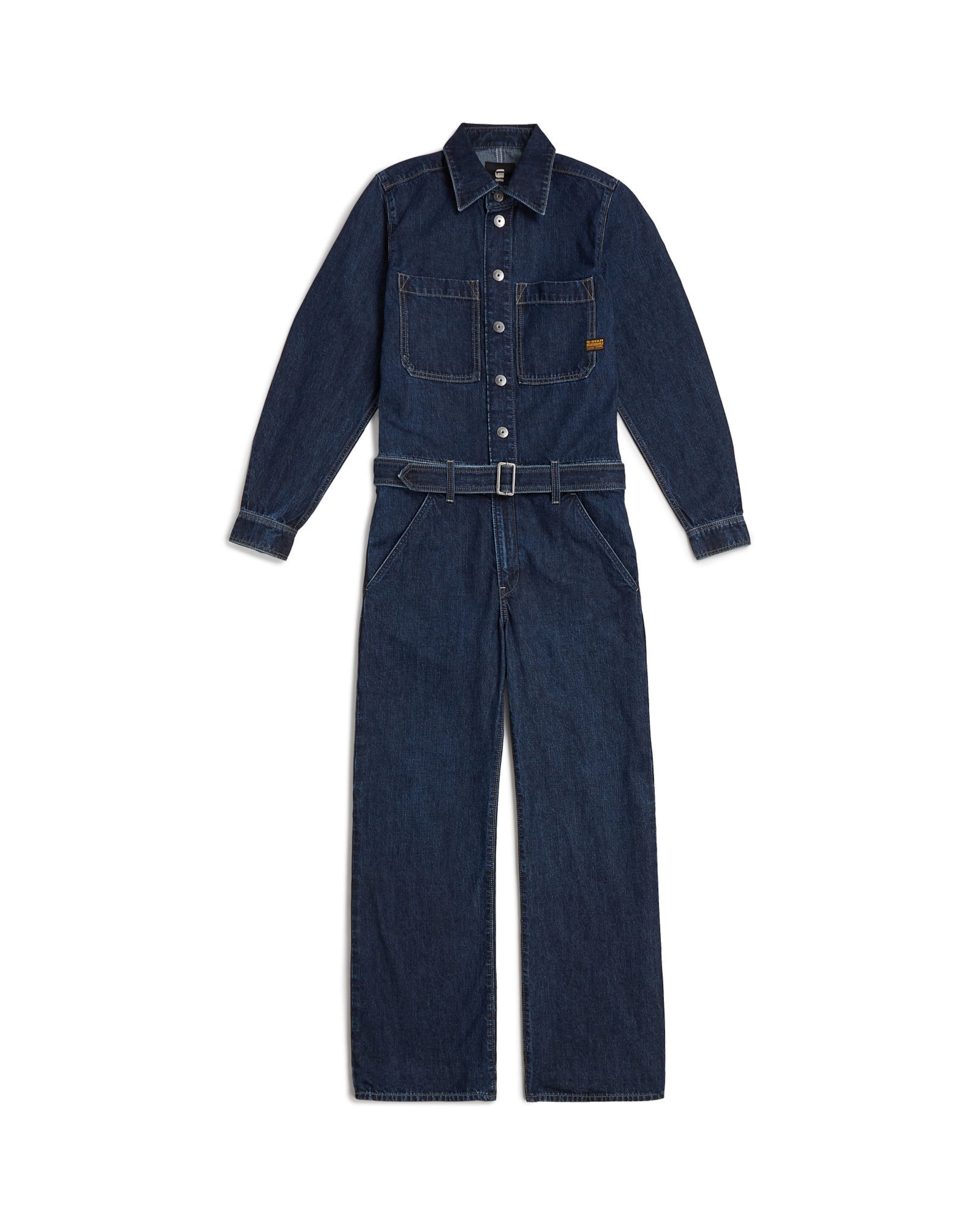 G-STAR Jumpsuit in Blauw: voorkant