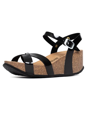 Bayton Sandaler 'Venus' i sort: forside