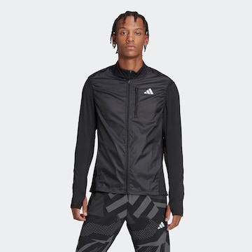 ADIDAS PERFORMANCE Sports vest 'Own The Run ' in Black: front