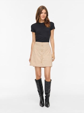 VILA Rok 'VIELSA' in Beige