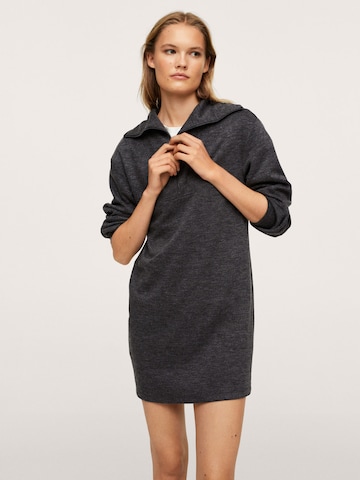 MANGO Dress 'Maxime' in Grey: front