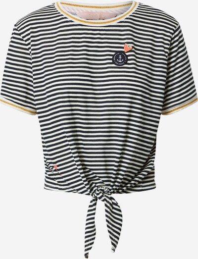 Femi Stories T-shirt 'TINTA' en or / noir / blanc, Vue avec produit