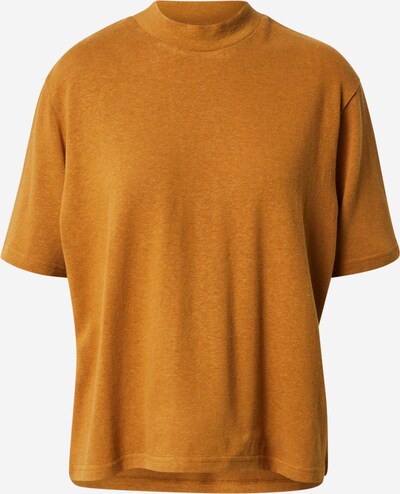 Thinking MU Shirt 'AIDIN' in de kleur Karamel, Productweergave