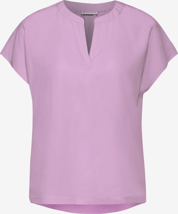STREET ONE Bluse in Lila: Vorderseite