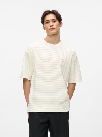 Karl Lagerfeld Shirt in Beige: front