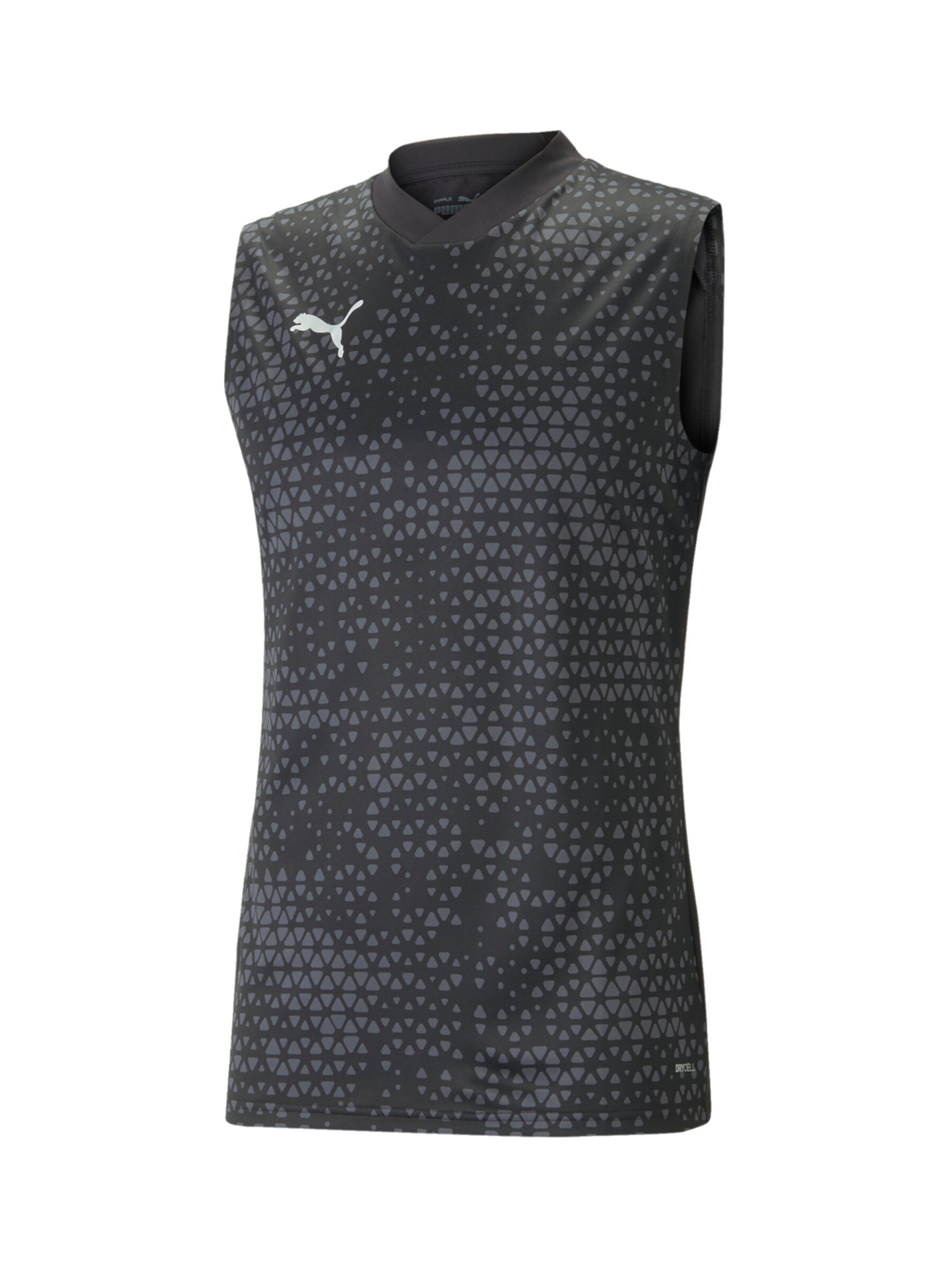 PUMA Athletic Sweatshirt in Black: front