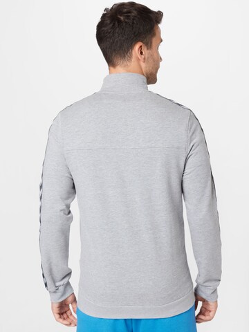 Hummel Athletic Zip-Up Hoodie in Grey