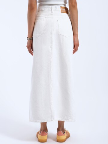Dr. Denim Rok 'Myra' in Wit
