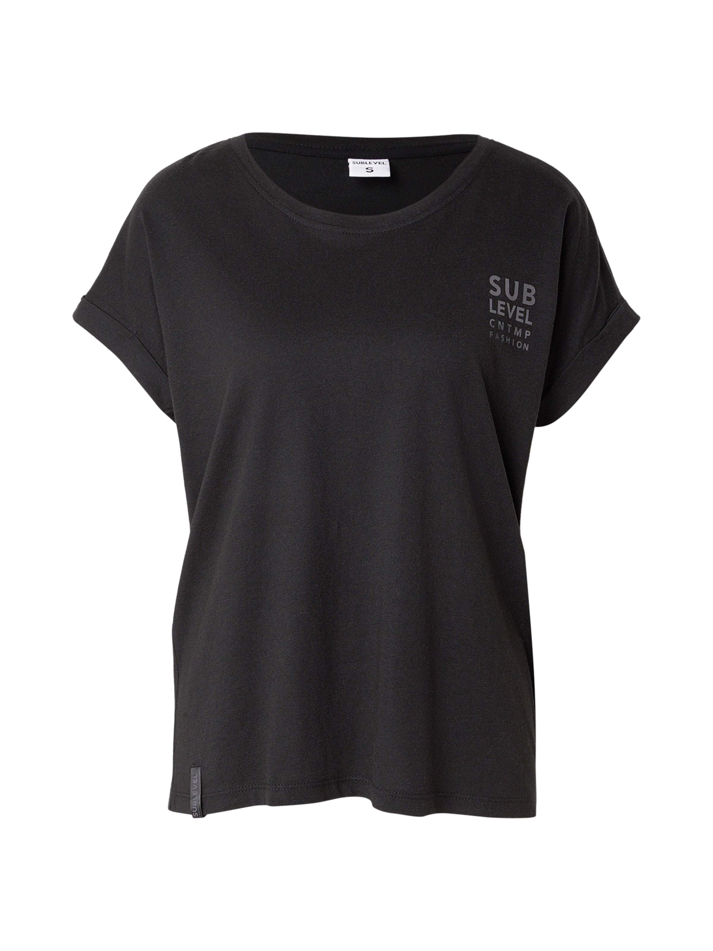 Sublevel - Camisa em preto: frente